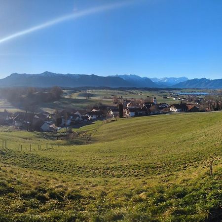 Liboria I Traumhafte Ferienwohnung In Aidling Am Riegsee Mit Atemberaubendem Panoramablick! 外观 照片