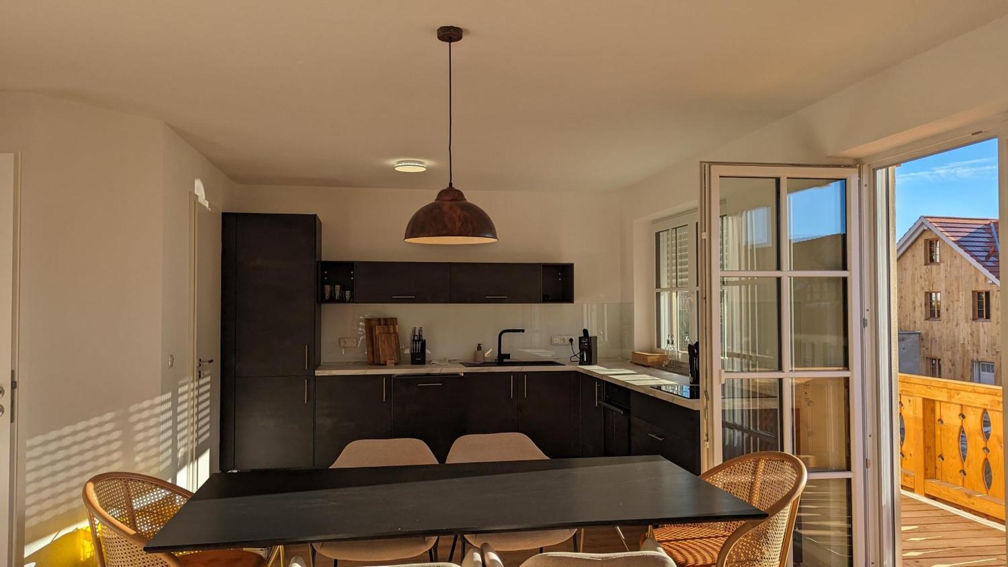 Liboria I Traumhafte Ferienwohnung In Aidling Am Riegsee Mit Atemberaubendem Panoramablick! 外观 照片