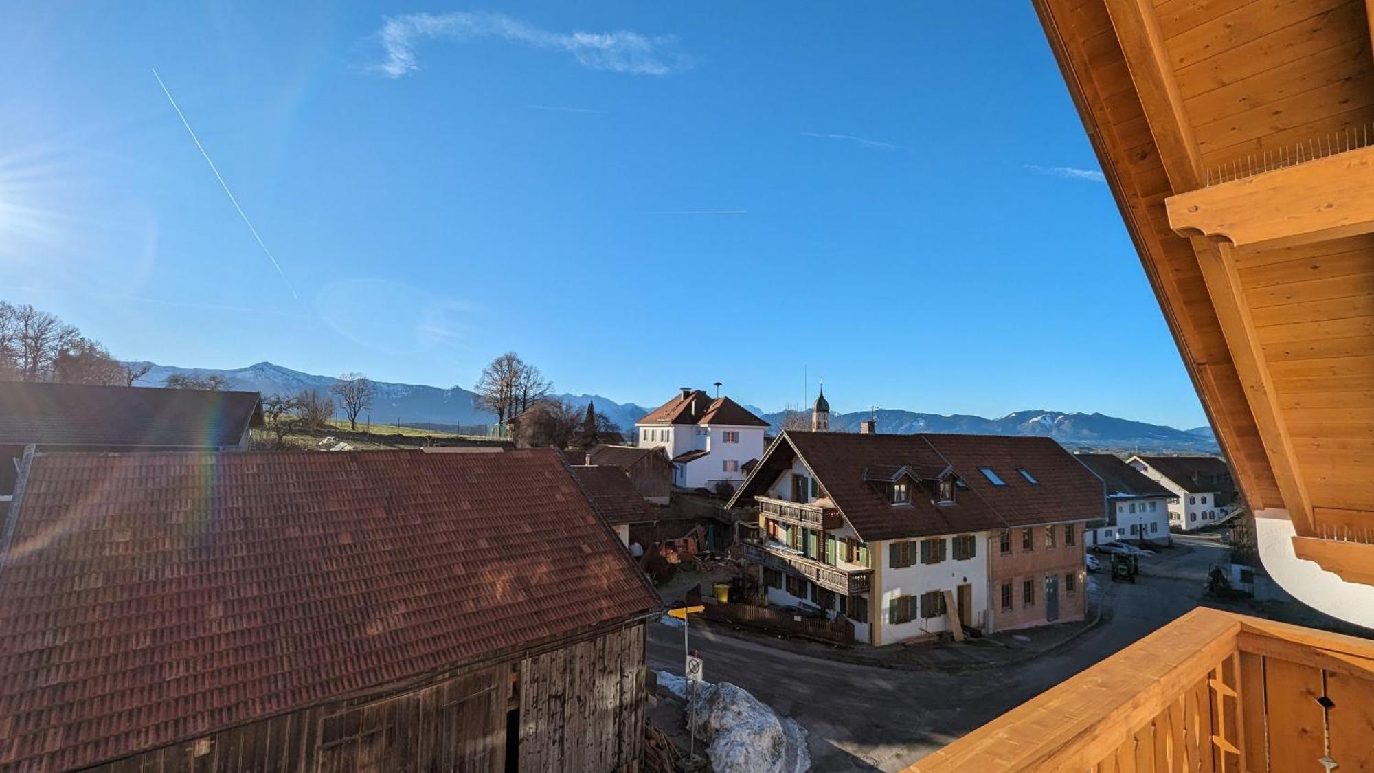 Liboria I Traumhafte Ferienwohnung In Aidling Am Riegsee Mit Atemberaubendem Panoramablick! 外观 照片